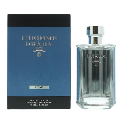 Prada LHomme LEau Eau de Toilette 100ml Spray For Him - NEW. Mens