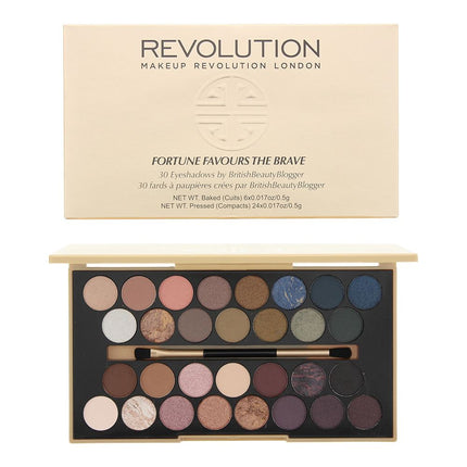Revolution Fortune Favours The Brave Eyeshadow Palette 30 x 0.5g