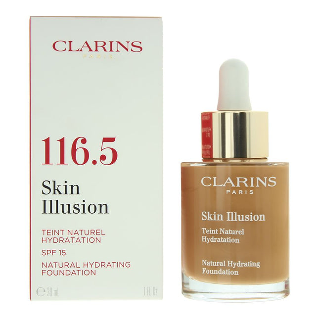 Clarins Skin Illusion Natural Hydrating Foundation 30ml - 116.5 Coffee