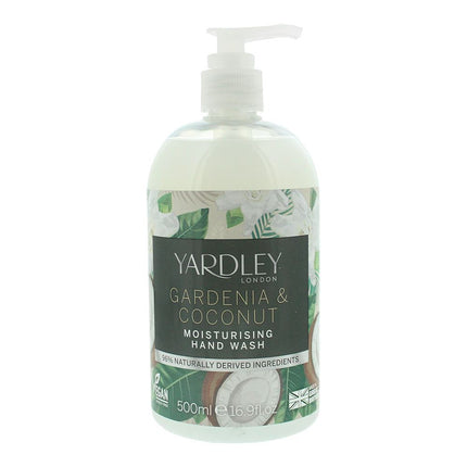 Yardley Gardenia & Coconut Milk Moisturising Hand Wash 500ml