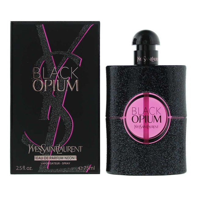 Yves Saint Laurent Black Opium Neon Eau de Parfum 75ml Spray for Her