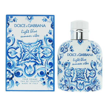 Dolce & Gabbana Light Blue Summer Vibes Pour Homme Eau de Toilette 125ml Spray