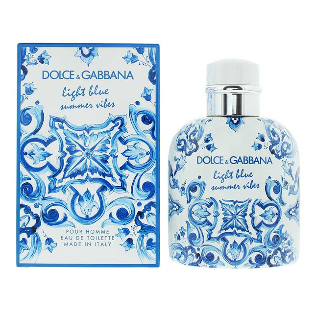 Dolce & Gabbana Light Blue Summer Vibes Pour Homme Eau de Toilette 125ml Spray