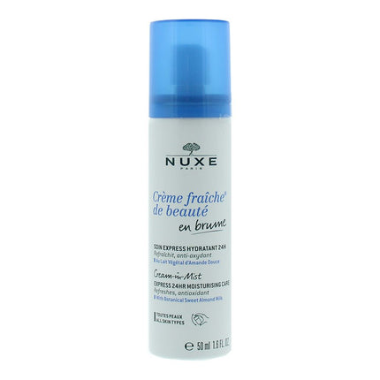 Nuxe Creme Fraiche De Beaute 24Hr Moisturising Cream-In-Mist Spray-On Cream 50ml
