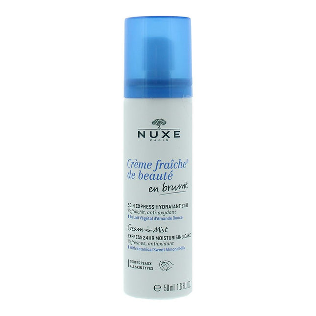 Nuxe Creme Fraiche De Beaute 24Hr Moisturising Cream-In-Mist Spray-On Cream 50ml