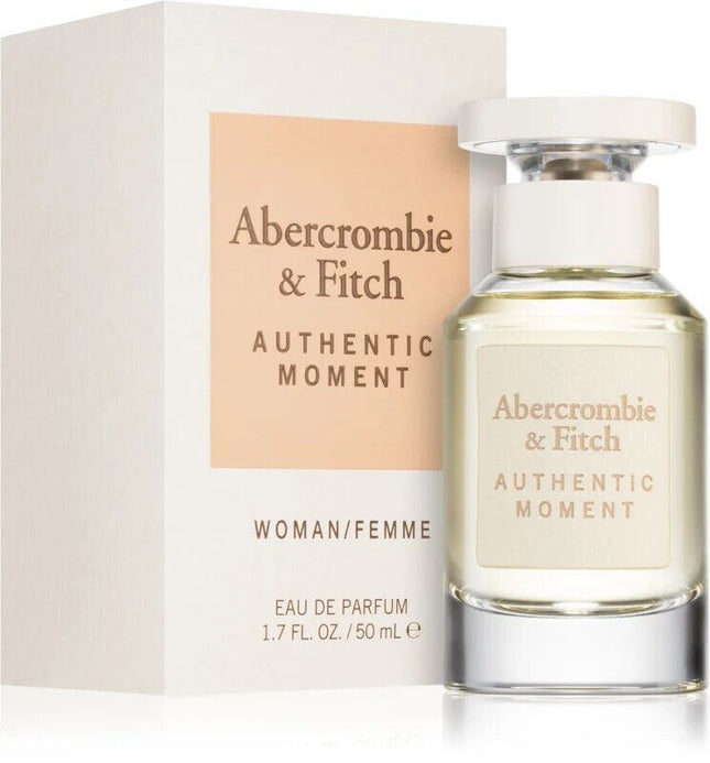 Abercrombie & Fitch Authentic Moment Eau De Parfum 50ml Spray for Her