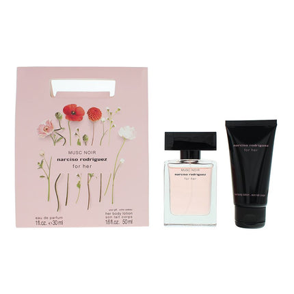 Narciso Rodriguez For Her Musc Noir 2 Piece Eau De Parfum Gift Set