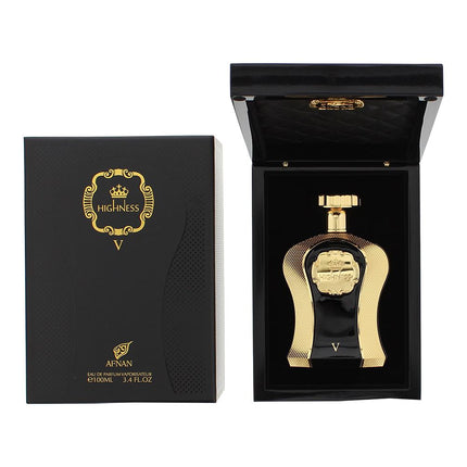 Afnan Highness V Black Eau de Parfum 100ml Spray Unisex