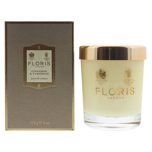 Floris Cinnamon & Tangerine Scented Candle 175g