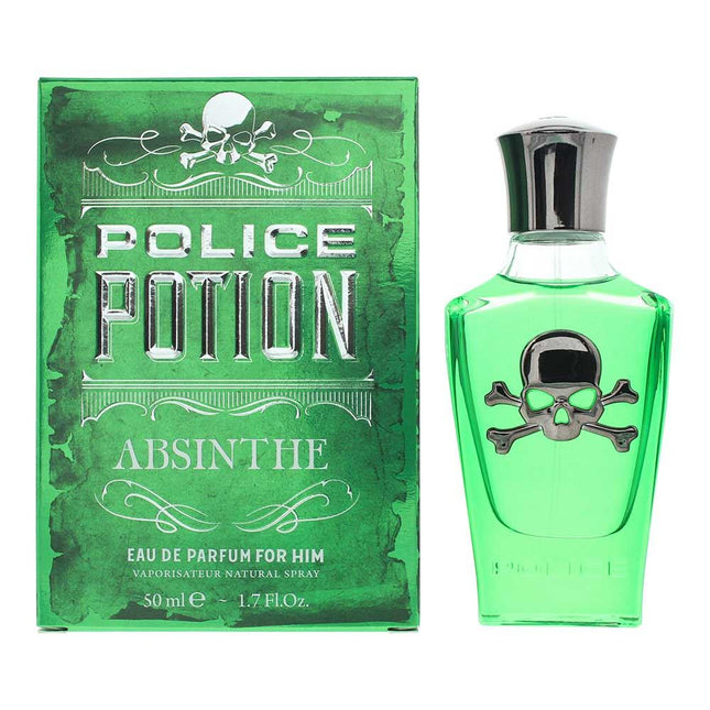 Police Potion Absinthe For Him Eau De Parfum 50ml Spray for Him