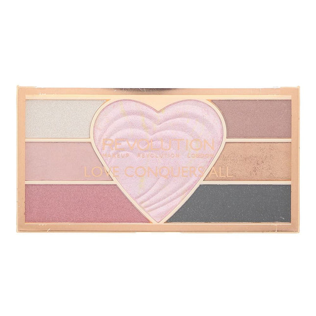 Revolution Love Conquers All Make-Up Palette 21g Damged Box
