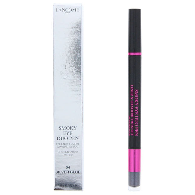 Lancome Smoky Eye Due Pen Liner & Shadow Twin Set 0.5g - 04 Silver Blue