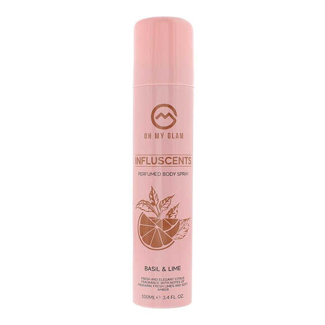 Oh My Glam Influscent Basil & Lime Body Spray 100ml