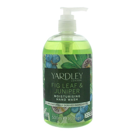 Yardley Fig Leaf & Juniper Milk Moisturising Hand Wash 500ml