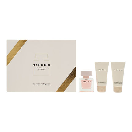 Narciso Rodriguez Cristal 3 Piece Eau De Parfum 50ml Gift Set