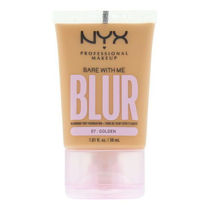 NYX Bare With Me Blur Blurring Tint Foundation 30ml - 07 Golden