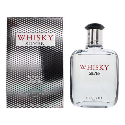 Evaflor Whisky Silver Eau De Toilette 100ml Spray For Him