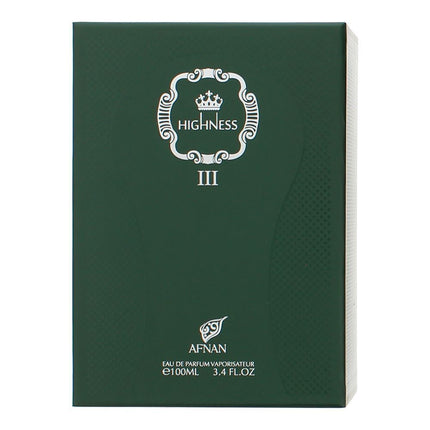 Afnan Highness III Green Eau de Parfum 100ml Spray Unisex