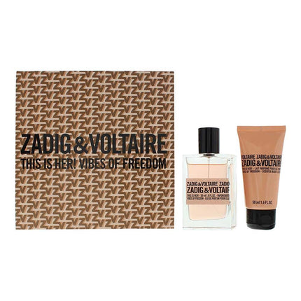 Zadig & Voltaire This Is Her! Vibes Of Freedom Eau de Parfum 50ml + Body Lotion