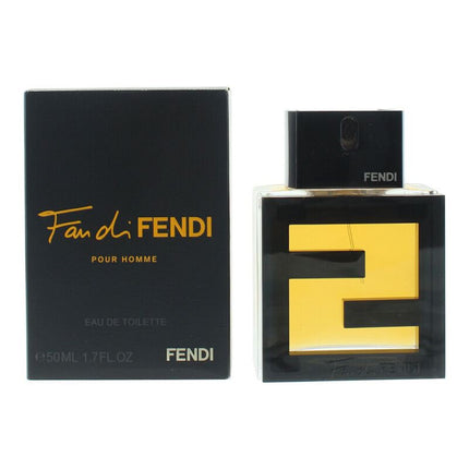 Fendi Fan Di Fendi Pour Homme Eau de Toilette 50ml Spray For Him - Mens EDT