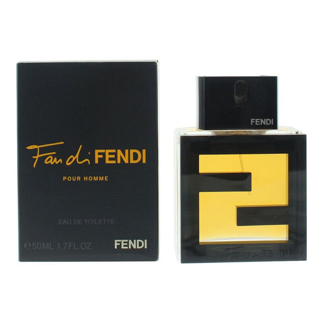 Fendi Fan Di Fendi Pour Homme Eau de Toilette 50ml Spray For Him - Mens EDT