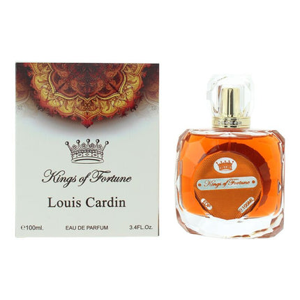 Louis Cardin Kings Of Fortune Eau de Parfum 100ml Spray for Him