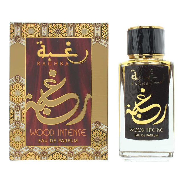 Lattafa Raghba Wood Intense Eau de Parfum 100ml Spray for Him