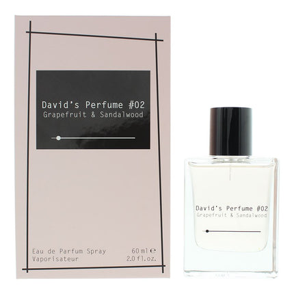 David Dobrik Davids Perfume #02 Grapefruit & Sandalwood Eau De Parfum 60ml