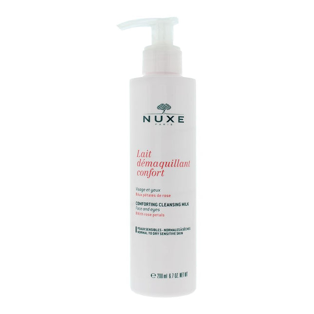 Nuxe Comforting Cleansing Milk 200ml Face & Eyes - Normal To Dry Sensitive Skin
