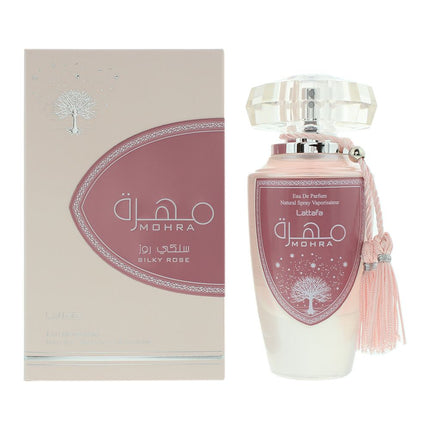Lattafa Mohra Silky Rose Eau de Parfum 100ml Spray for Her