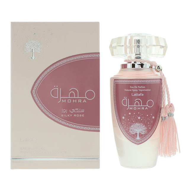 Lattafa Mohra Silky Rose Eau de Parfum 100ml Spray for Her