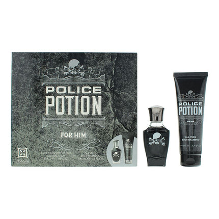 Police Potion for Him Eau de Parfum 30ml + Body Lotion 100ml Gift Set