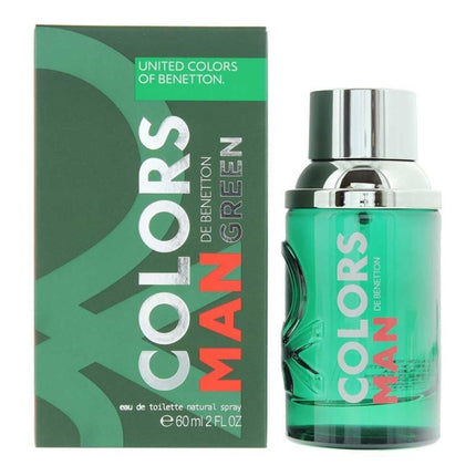 Benetton Colors De Benetton Green Eau de Toilette 60ml Spray For Him
