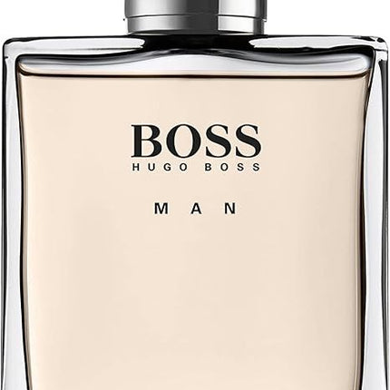 BOSS Man Eau de Toilette for Him 100ml, Ambery Fragrance With Notes Of Crispy Apple, Frankincense, Vanilla Bean - Medium Longevity