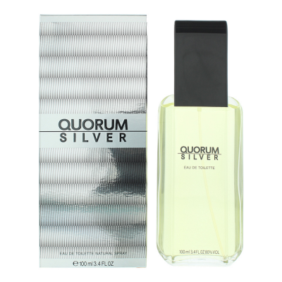 Puig Quorum Silver Eau de Toilette 100ml