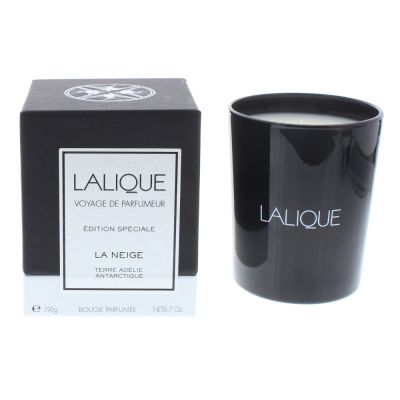 Lalique La Neige Terre Adelie Antarctique Candle 190g