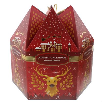 Liberty Candle Advent Calendar Homeware Gift Set : Tea Lights X 18 Votives X 6