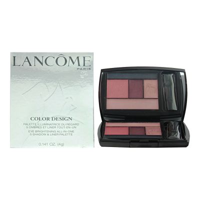 Lancôme Color Design 213 Rosy Flush Eyeshadow and Liner Palette 4g