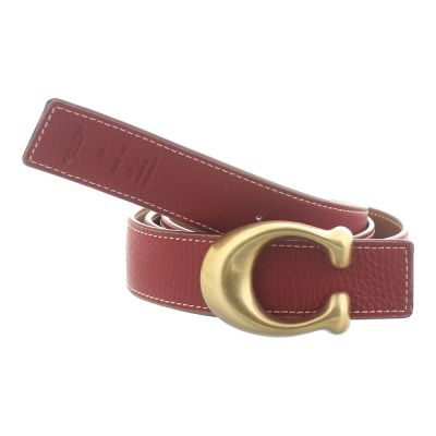 Coach Brown And Red Reversible Belt Size 38