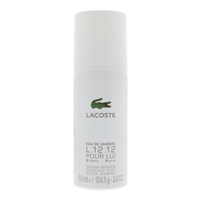 Lacoste Eau De Lacoste L.12.12 Pour Lui Blanc - Pure Deodorant Spray 150ml