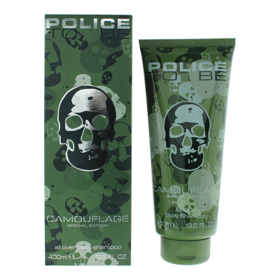 Police Camouflage All Over Body & Shampoo 400ml