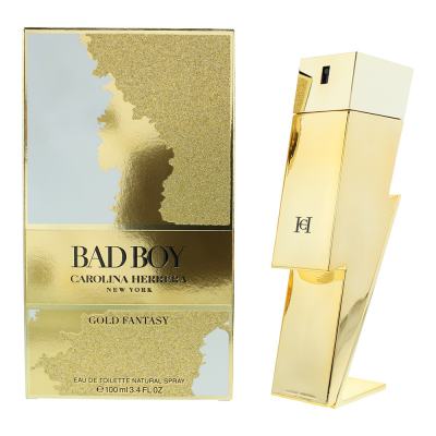 Carolina Herrera Bad Boy Gold Fantasy Eau De Toilette 100ml