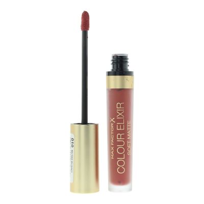 Max Factor Colour Elixir Soft Matte 10 Muted Russet Liquid Lipstick 4ml