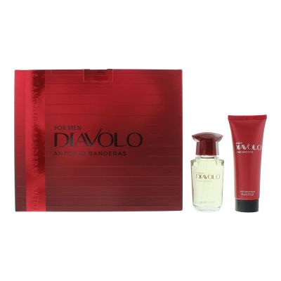 Antonio Banderas Diavolo 2 Piece Gift Set: Eau de Toilette 50ml - Aftershave Balm 75ml