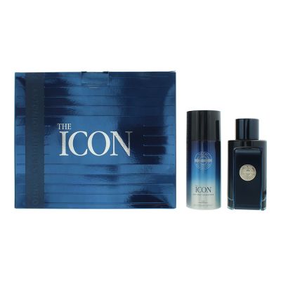 Antonio Banderas The Icon 2 Piece Gift Set: Eau de Toilette 100ml - Deodorant Sp