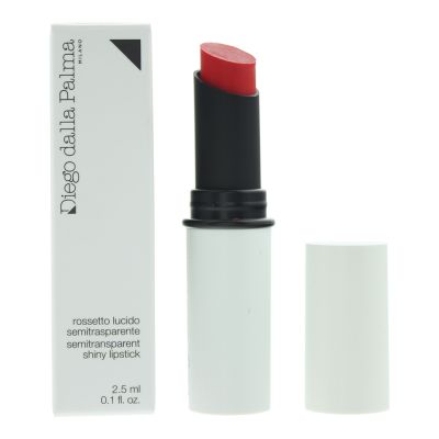 Diego Dalla Palma Semitransparent Shiny Cherry Red #141 Lipstick 2.5ml