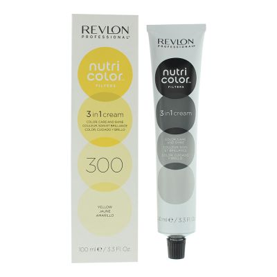 Revlon Nutri Color Filters 300 Yellow 3 In 1 Hair Colour 100ml