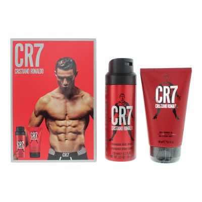 Cristiano Ronaldo Cr7 2 Piece Gift Set: Shower Gel 150ml - Body Spray 150ml