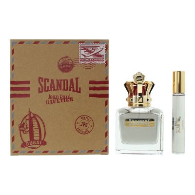 Jean Paul Gaultier Scandal Pour Homme 2 Piece Gift Set: Eau de Toilette 100ml - Eau de Toilette 20ml