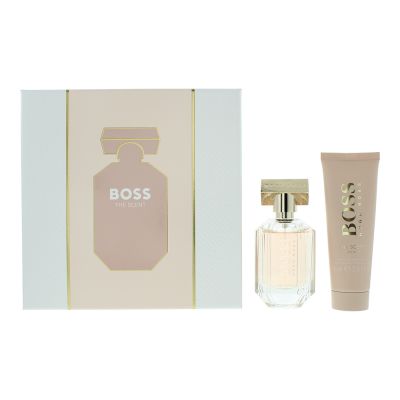 Hugo Boss The Scent For Her 2 Piece Gift Set: Eau De Parfum 50ml - Body Lotion 7